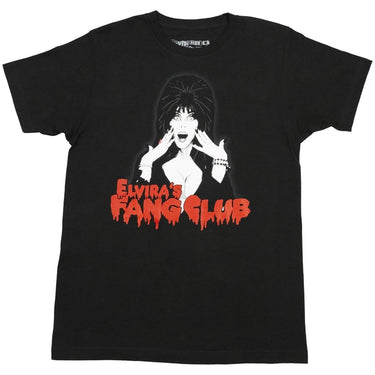 Elvira Fang Club Mens T-Shirt - Kreepsville